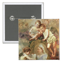 Queen Victoria - In Memoriam Pinback Button