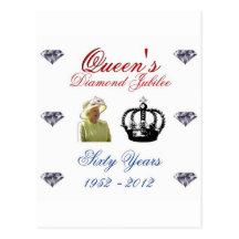 Queens Diamond Jubilee 1952-2012 60 Years Post Cards