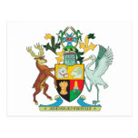 Queensland Coat Of Arms Postcards