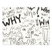 Question Doodles Photograph