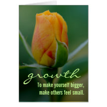 Quick & easy method for personal growth greeting cards