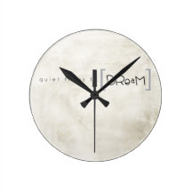 quiet times to dream wall clock