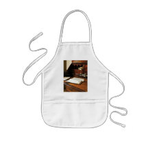 Quill, Papers and Pipe Apron