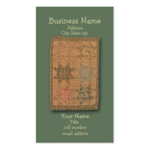 Quilted Business Cards