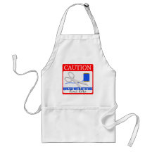 quilter with apron