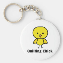 Quilting Chick Key Chains
