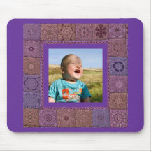 Quilting  Enthusiast Photo Template Mouse Pads