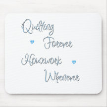 Quiltingforever Mouse Pad