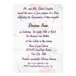 Quinceanera Colourful Butterfly Invitations