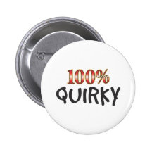 Quirky 100 Percent Pin
