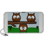 Quirky Owls Doodle Speaker