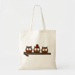 Quirky Owls - Dr T'Wit T'Who Canvas Bag