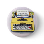 Quirky Yellow Typewriter