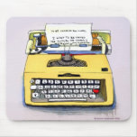 Quirky Yellow Typewriter