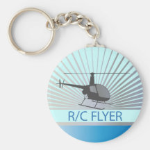R-C Flyer Copter Key Chain