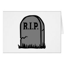R.I.P. - Death Card