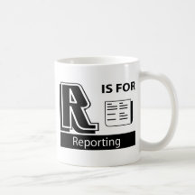 R Is For Reporting Mug