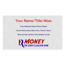 R-MONEY BUSINESS CARDS
