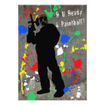 R U Ready 4 Paintball? Custom Invites