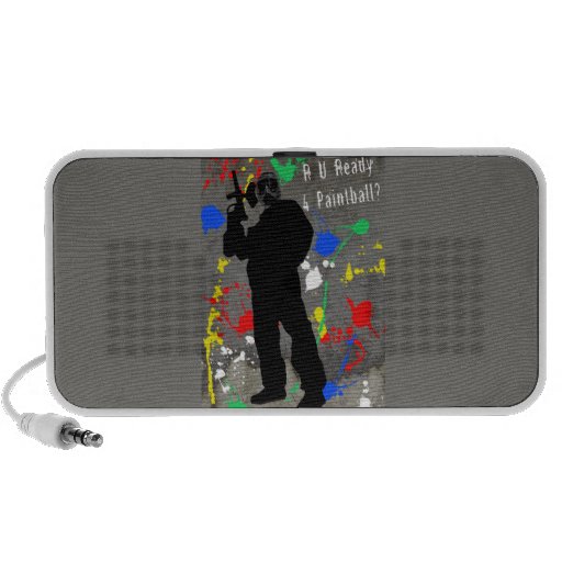 R U Ready 4 Paintball? Portable Speaker