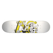 Rabbit-Bot Custom Skate Board