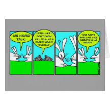 Rabbit Farts (Birthday Card)