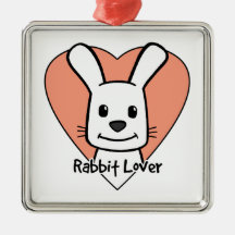 Rabbit Lover Ornament