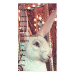 Rabbit Merry-Go-Round Business Card Template