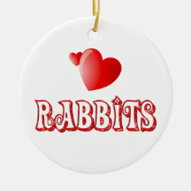 Rabbits Ornament