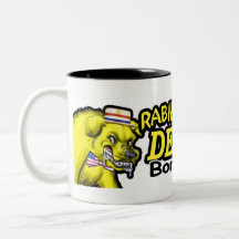 Rabid Yeller Dog Democrat Mug 