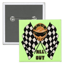 Race All Out Pin