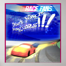 race fan poster