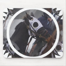 Race Horse Mouse Pad