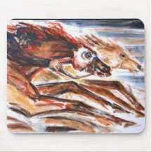Racehorse Mouse Pad