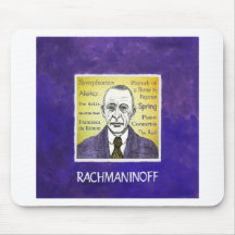Rachmaninov Mouse Pads