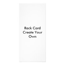 Rack Card Create Your Own rackcards Large Size