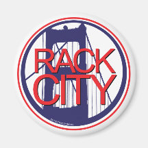 Rack City Fridge Magnets