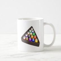 Racked Balls 3 Mugs