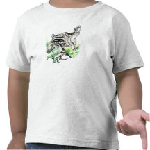 Racoon & Frog, Sumi-e T-shirts