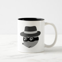 Racoon Mobster Coffee Mugs