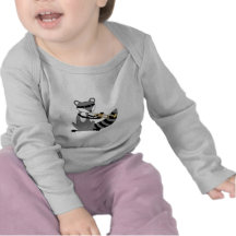 Racoon Playing the Trumpet Tshirt