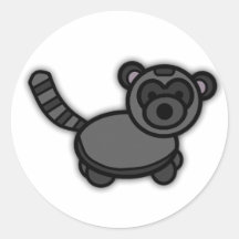 Racoon Sticker