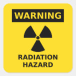 Radiation Hazard Sticker