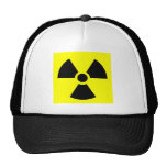 Radiation Warning Symbol Hat
