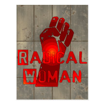 Radical Woman Postcard