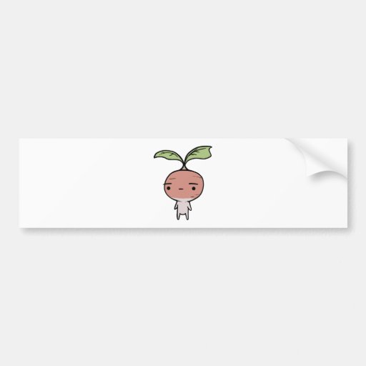 Radish Bumper Sticker