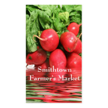 Radishes Business Card