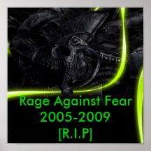 Rage Against Fear Poster