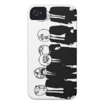Rage Comic Meme Faces Walking. Me Gusta. iPhone 4 Cover
