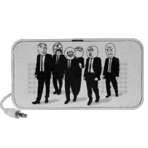 Rage Comic Meme Faces Walking. Me Gusta. Mp3 Speakers
